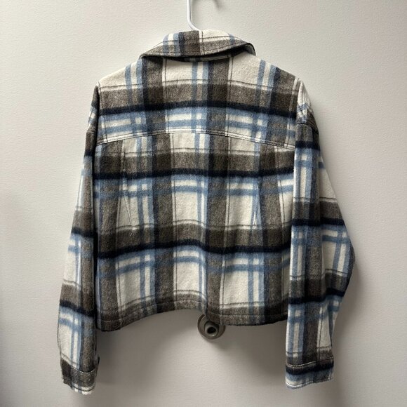 Zara Plaid Crop Top - Picture 3 of 3